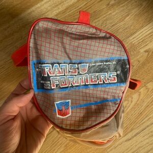 Vintage 1984 Transformers duffel bag